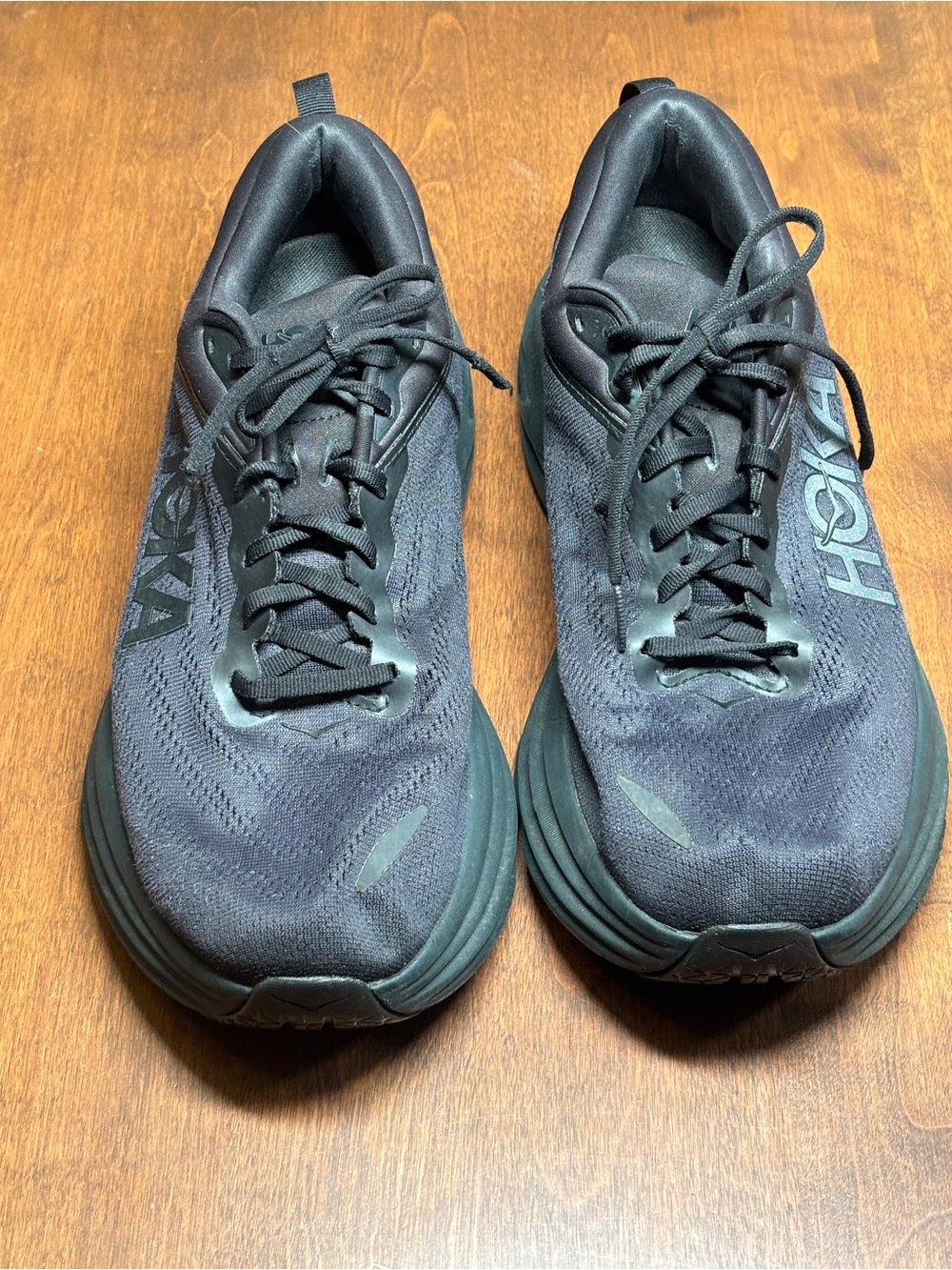 Hoka Bondi 8 Wide 'Triple Black' Men's Size 12